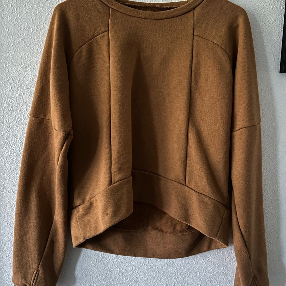 Deso Desert Camel Leland Pullover Size M